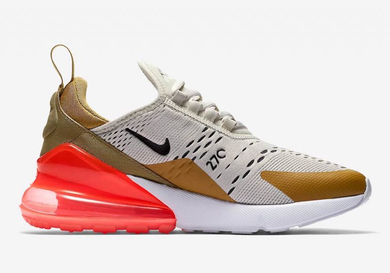 nike air max 270 flight gold